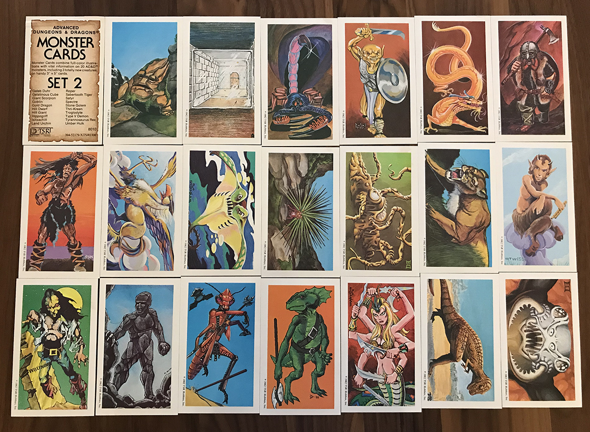 27 D D Monster Cards 3 Roll For Combat Paizo s Official Pathfinder 