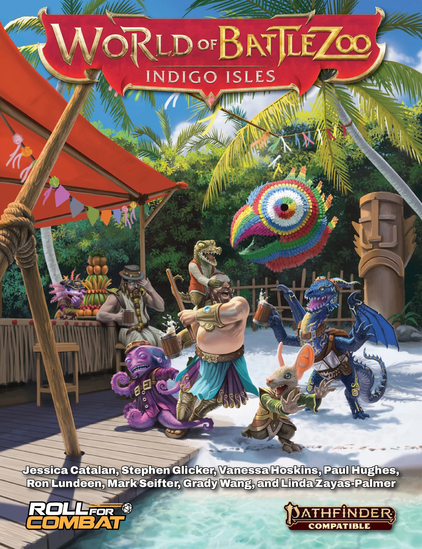 World of Battlezoo: Indigo Isles for Pathfinder 2e and 5e by Roll For  Combat — Kickstarter